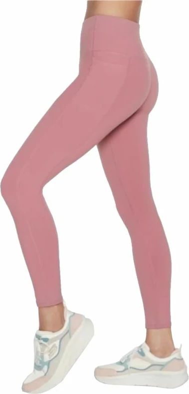Pajkice z visokim pasom Skechers Go Walk, roza