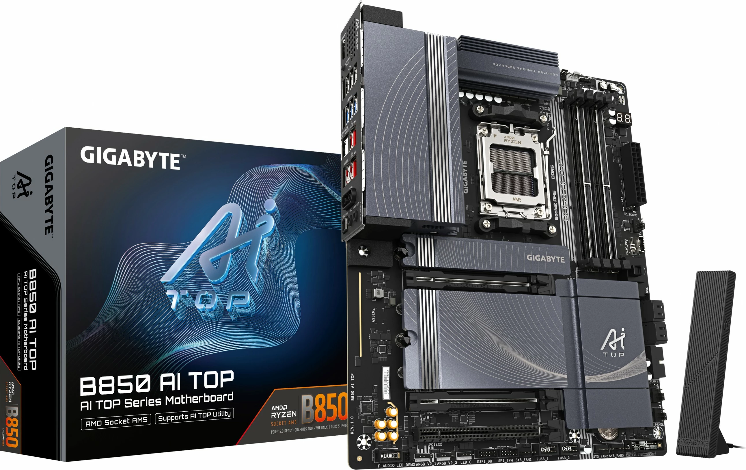 Matična plošča Gigabyte B850 AI TOP, AM5