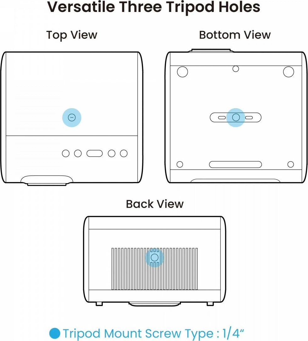 4K LED projektor, BenQ GP520, 2600 ANSI lumnov, HDMI, črn