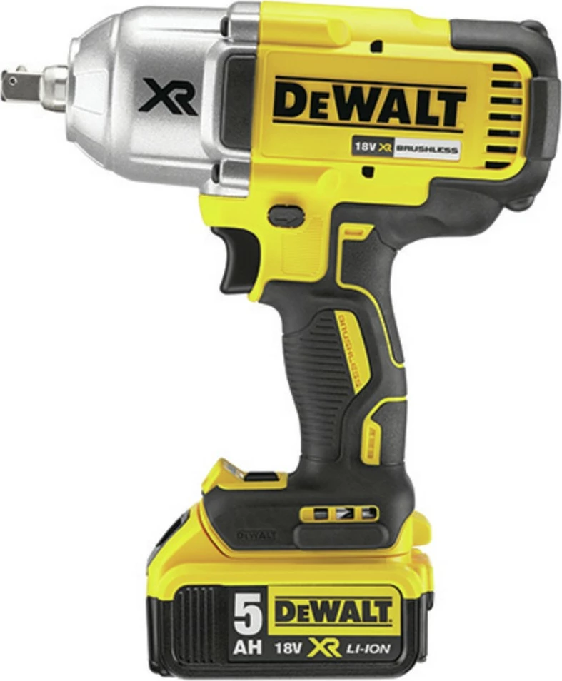 Udarni ključ DeWALT DCF899P2-QW, 1/2", 20 V, s kovčkom, črno/rumen
