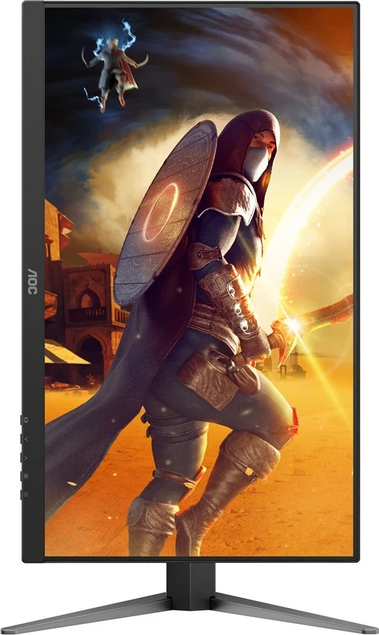 Gaming monitor 27", Full HD, 200 Hz, LED, črn z rdečimi detajli, AOC 27G4HA