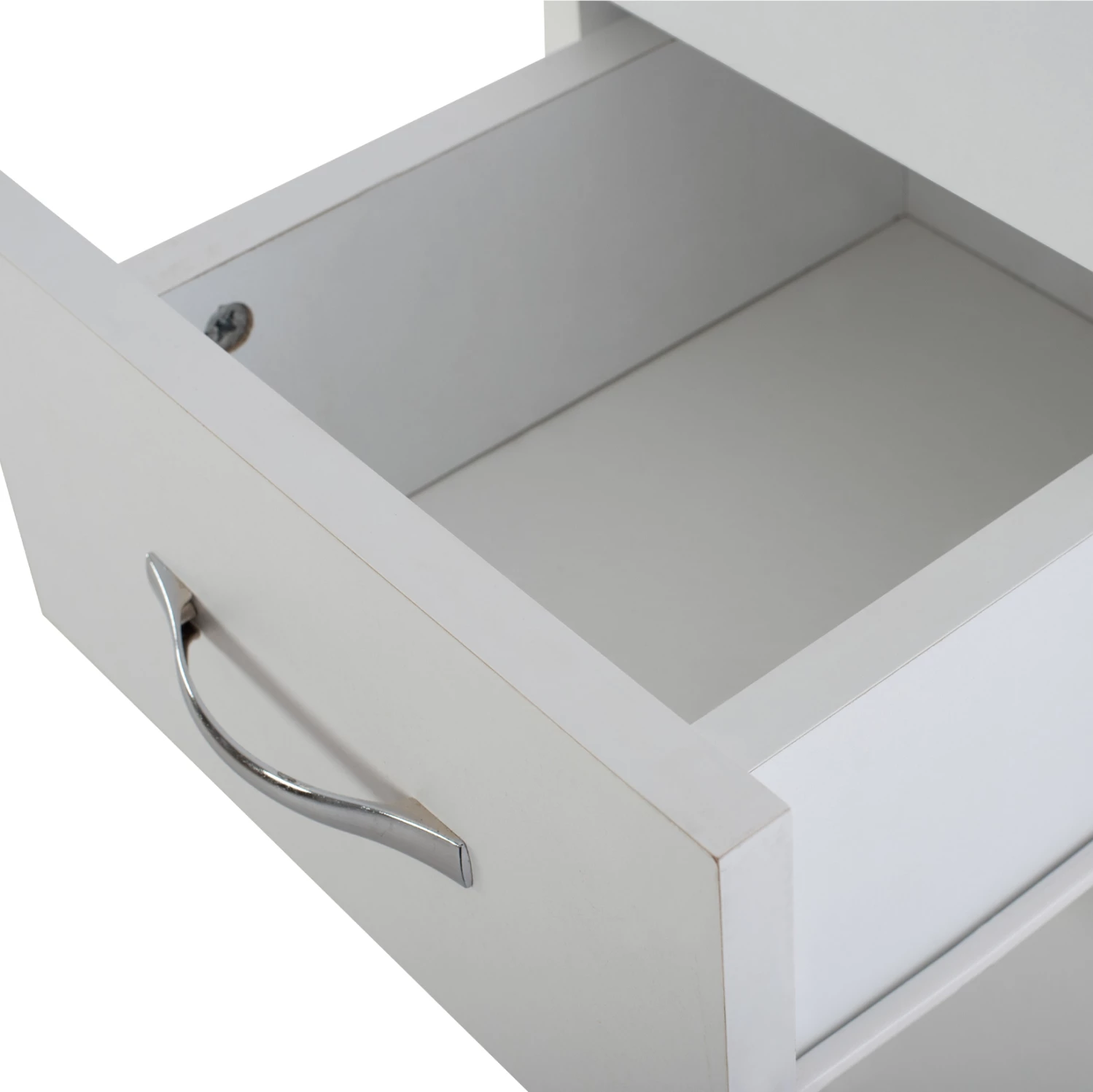 Večnamenska kolona omara ADEMIA iz melamina bela 30x33x175,5H cm