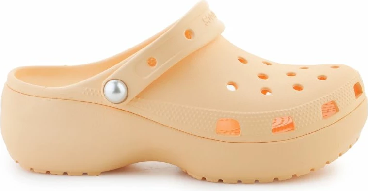 Platformne superge Crocs Classic Platform Pearl za ženske, oranžne