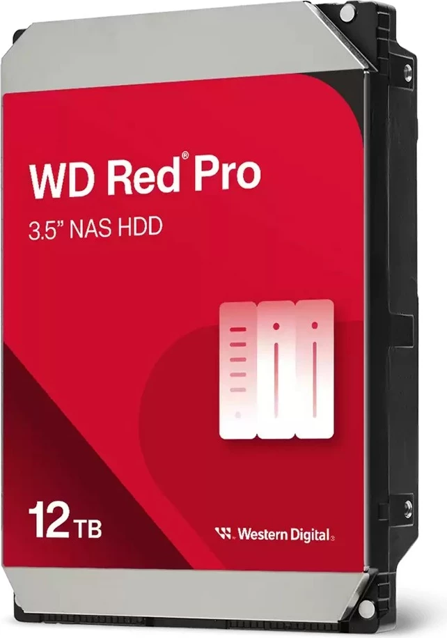 Trdi disk WD Red Pro 12 TB, 3,5", 7200 RPM, Serial ATA III