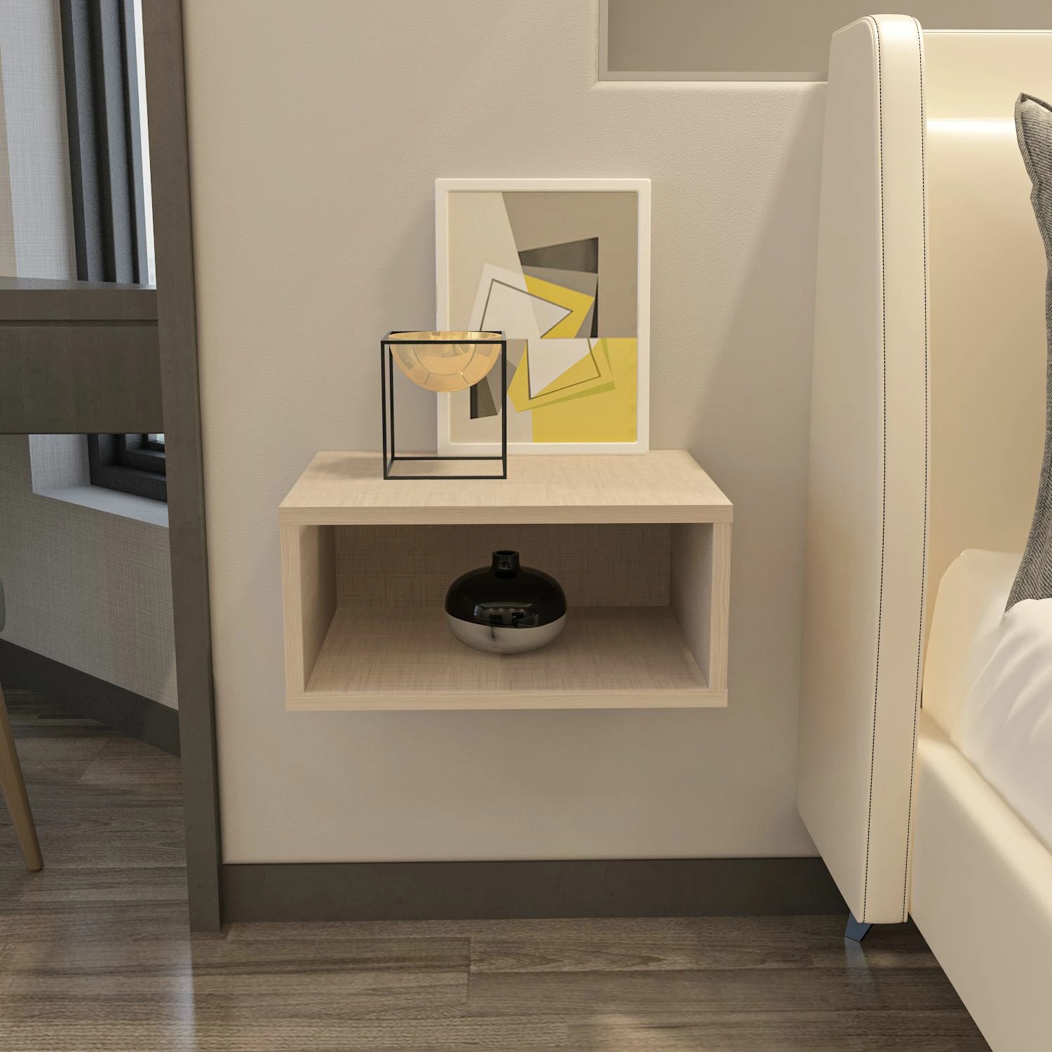 Nočna omarica Skye Decor Dora, bež