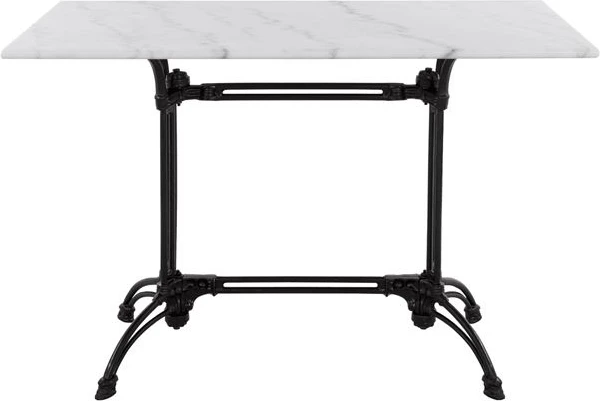 Miza z 2 nogama Osnova iz litega železa FH5612 z marmorjem 110x70