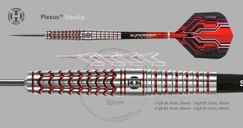 Shigeta Plexus 90% Steeltip, Harrows, za moške in ženske
