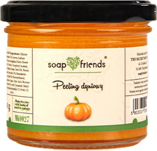 Telesni piling z aromo buče Soap&Friends, 130 g