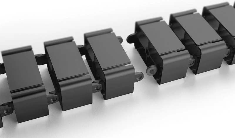 Organizator kablov Digitus DA-90505, 1,3 m, črn