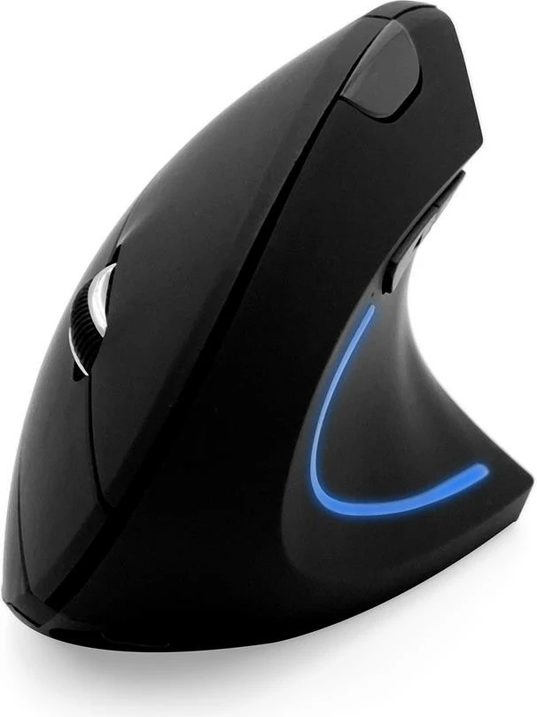 Ergonomični navpični brezžični miš Media-Tech Vertic RF MT1123, 2400 DPI, črn