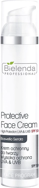 Zaščitna krema za obraz SPF50, Bielenda Professional, 100 ml