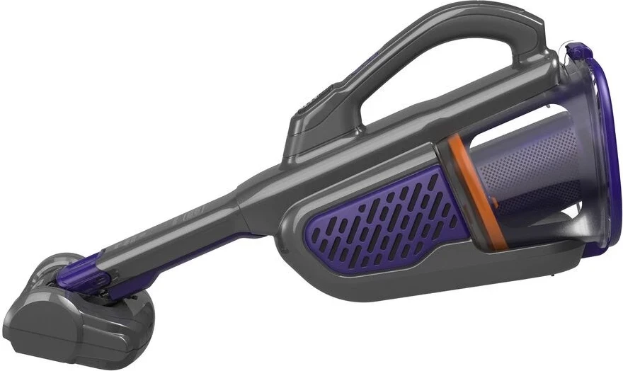 Ročni sesalnik Black & Decker, 36 W, vijolično/siv