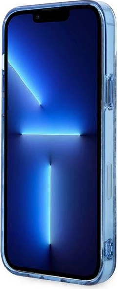Ovitek Porcelain Collection za iPhone 14 Plus 6,7", Guess, moder
