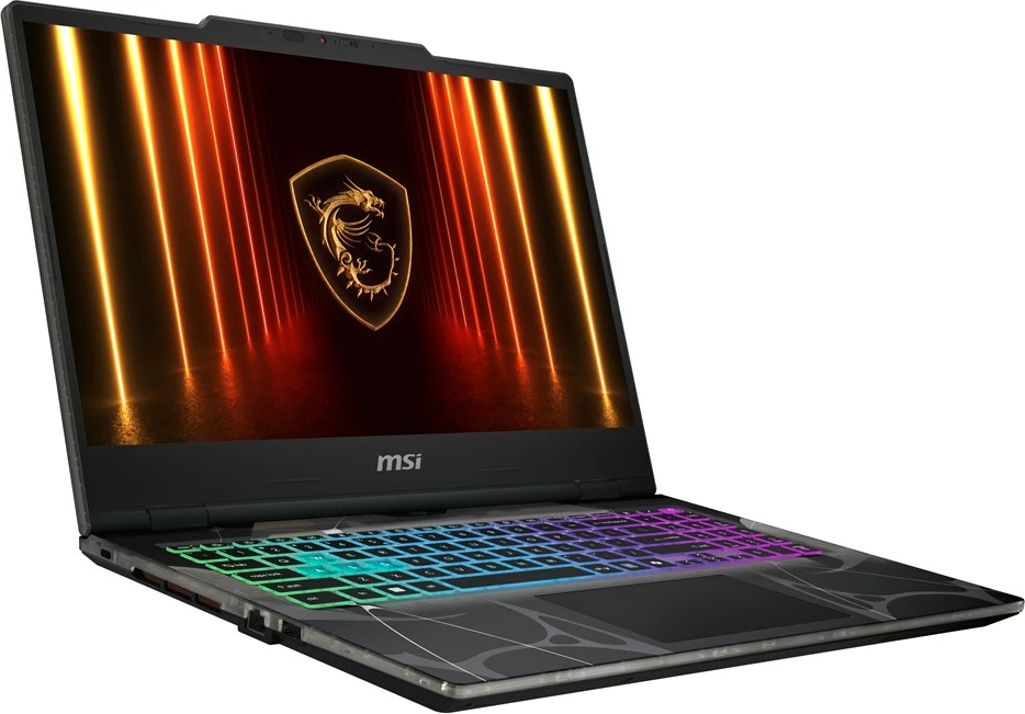 Prenosnik za igre MSI Cyborg 15 B2RWEKG-044XPL, 15,6", Intel Core 5 210H, 16 GB RAM, 512 GB SSD, NVIDIA RTX 5050, črn