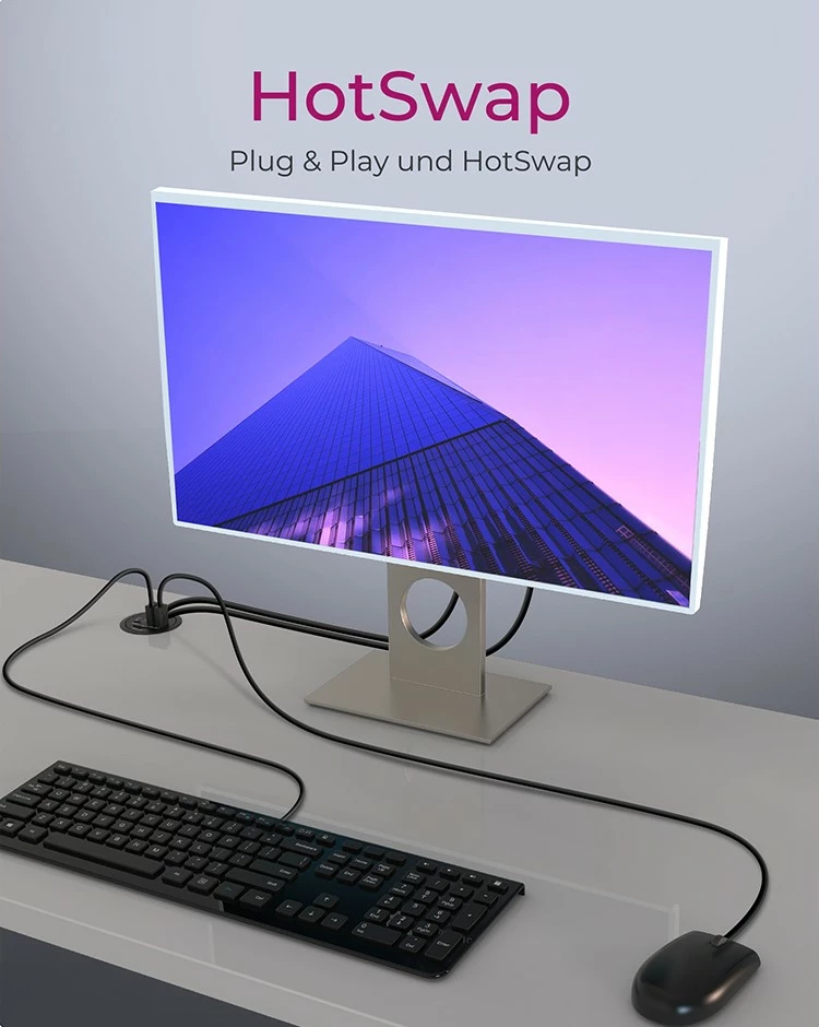 USB razširitveni hub z branjem kartic in avdio priključki ICY BOX IB-HUB1404A, 3x USB 3.0, črn