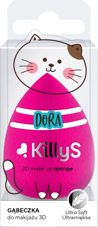 3D gobica za ličenje Dora, KillyS, za ženske, 1 kos