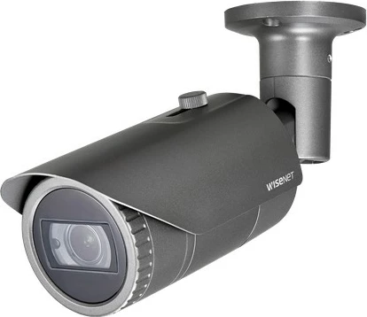 Varnostna IP kamera Hanwha 2MP IR Bullet, žična, 120 dB, siva