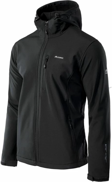 Jakna Elbrus za moške, črna