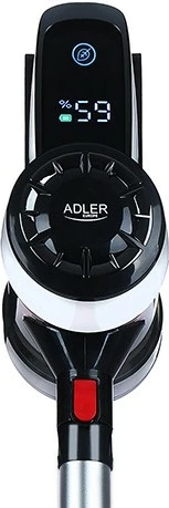 Brezilska sesalnik brez kabla Adler AD 7048, 0,8 L, črn/rdeč/bel