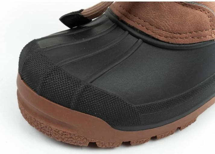 Topli otroški škornji Lee Cooper, rjavi