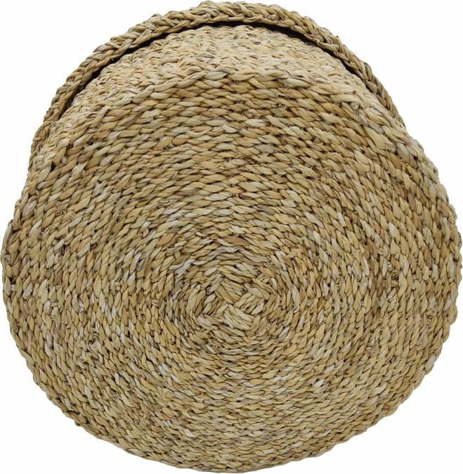 Škatla za shranjevanje NEREA L, morska trava, naravna, 40x40x25 cm