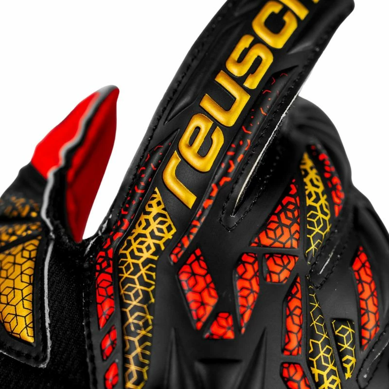 Vratarjeve za otroke Reusch, črno-rdeče