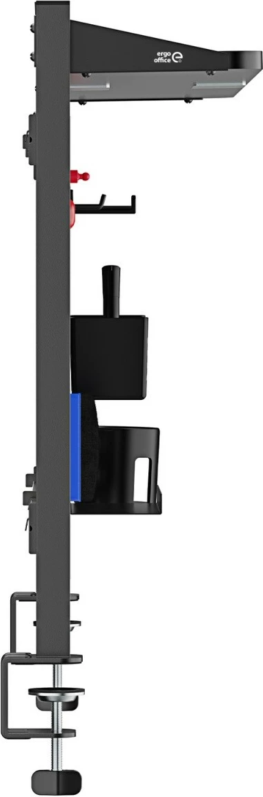 Razdelilec za mizo z dodatki Ergo Office ER-301B, črn