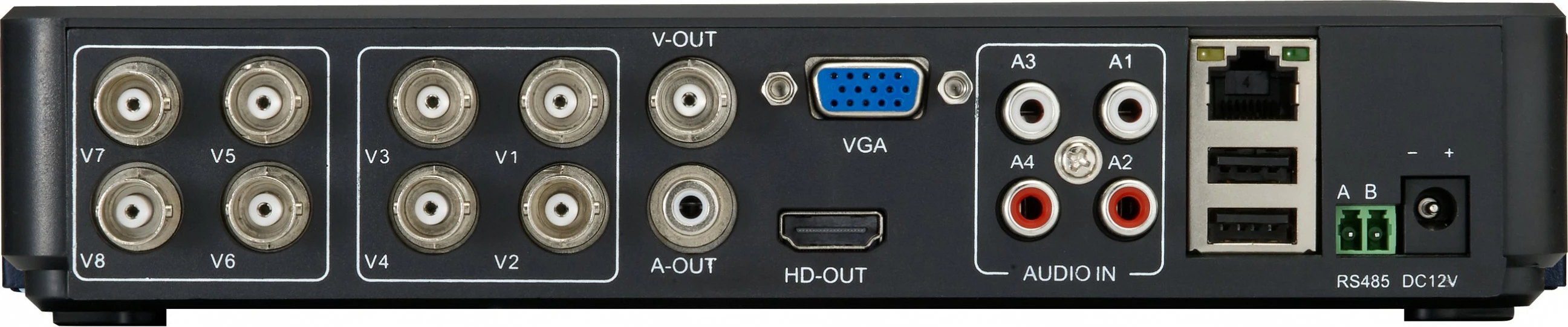 Sistem za nadzor LevelOne DSK-8001, z napeljavo, Bullet, BNC, za notranjo/zunanje uporabo, 18 m, 30 m