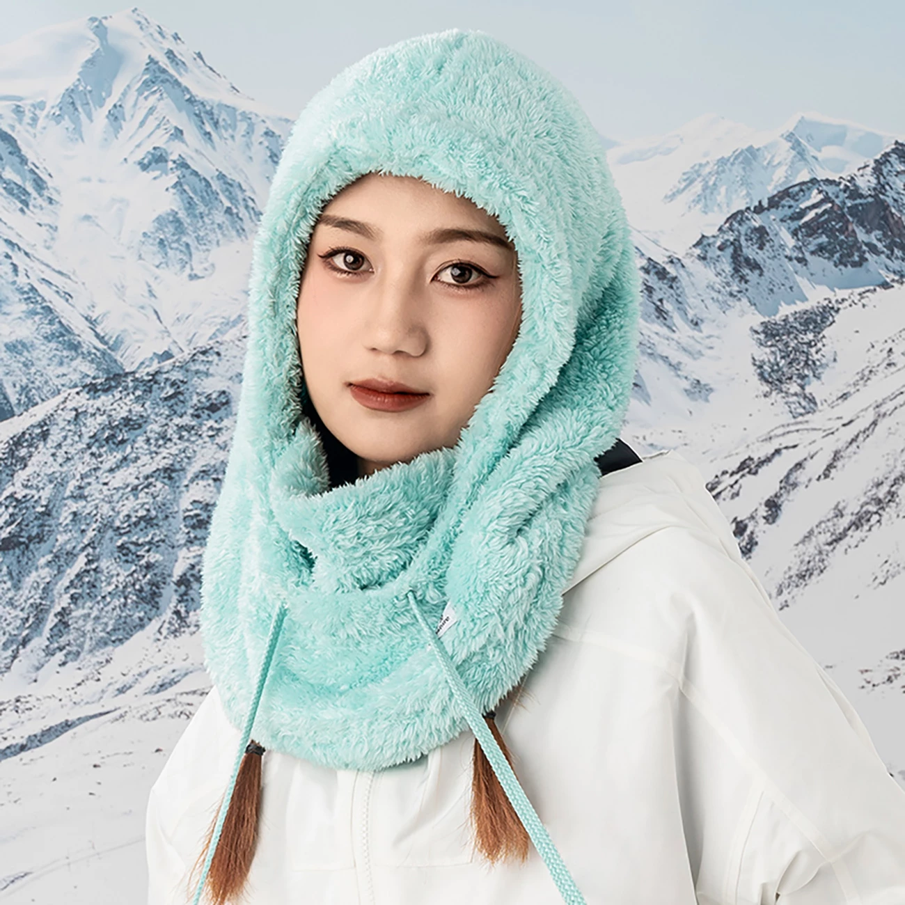 Balaklava Arctic Velvet Qunature, L, mint
