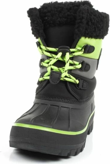 Zimske škornji za otroke Lee Cooper, črno-zelena