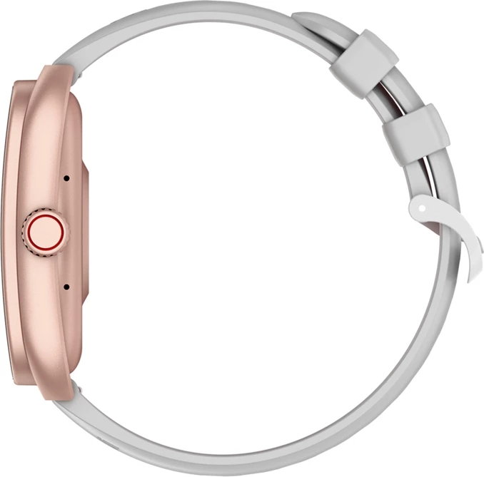 Pametna ura Colmi P86, 1,93" AMOLED AOD, Bluetooth klici, 1ATM, 400 mAh, rožnato zlata