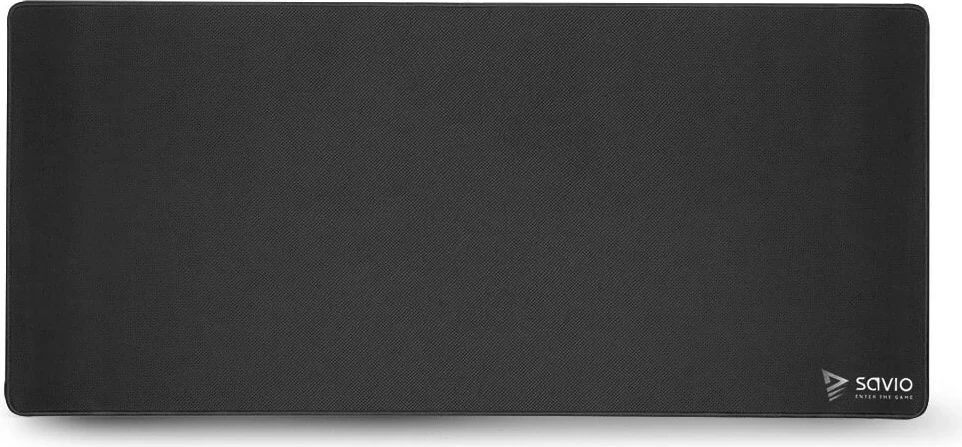 Podloga za miško L (70x30 cm), Savio Black Edition Precision Control, črna