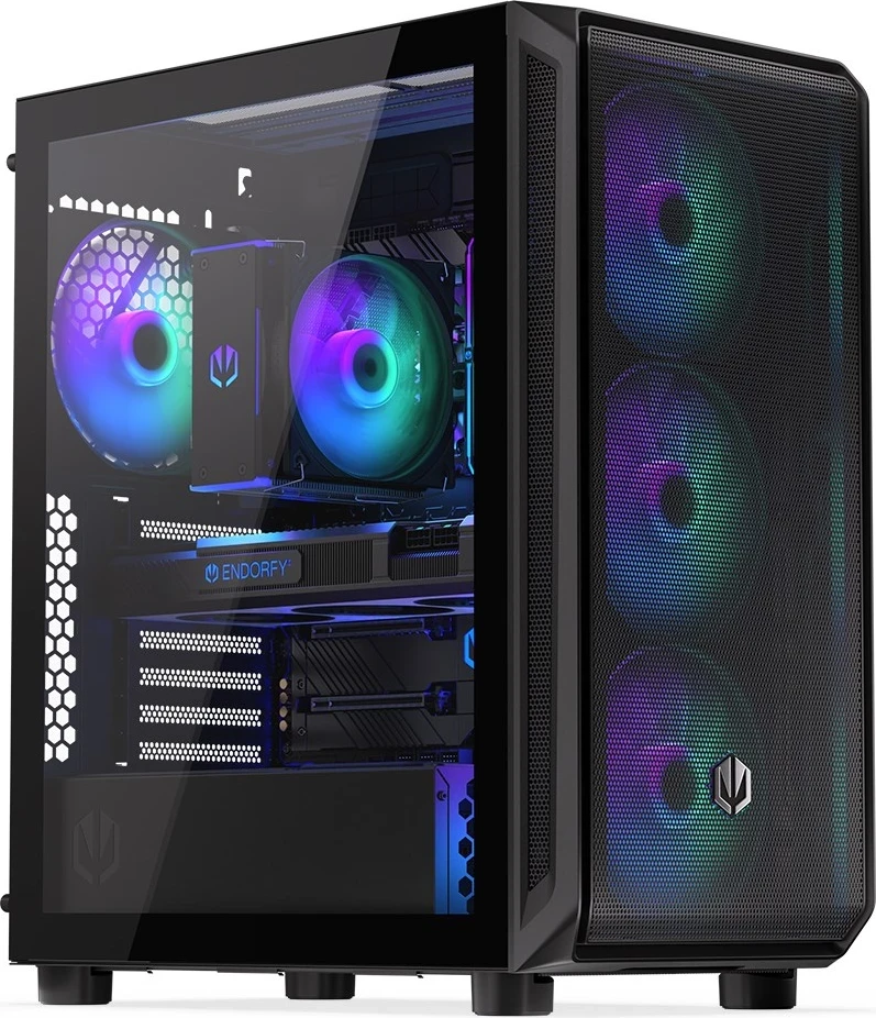 Kompaktna črna ohišje ENDORFY Arx 500 ARGB (EY2A011)