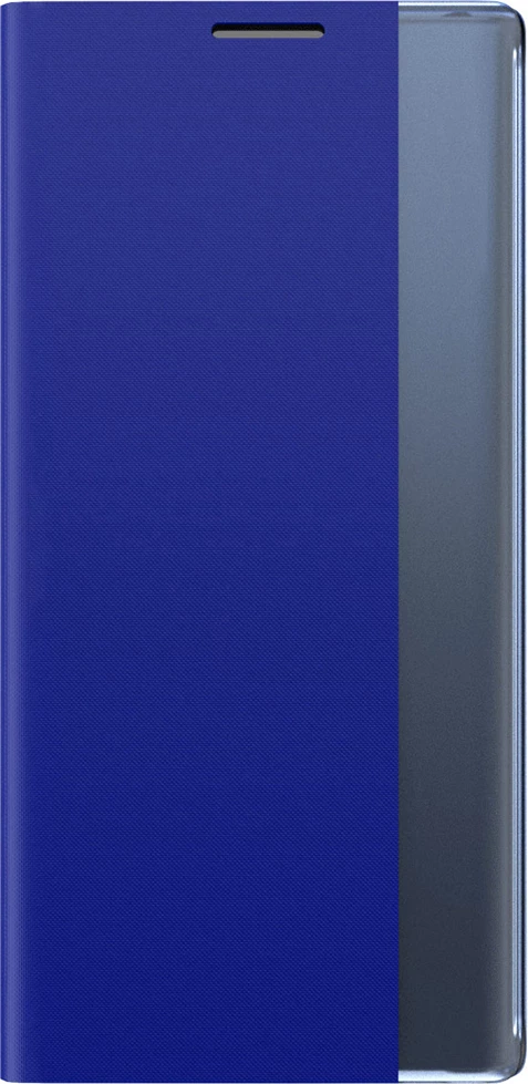 Prevleka z možnostjo stojala Hurtel New Sleep za iPhone 16e, modra