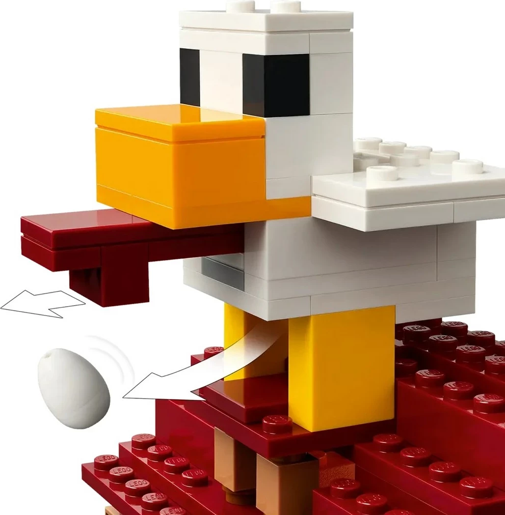 Napad balona Ghast, LEGO Minecraft 21273