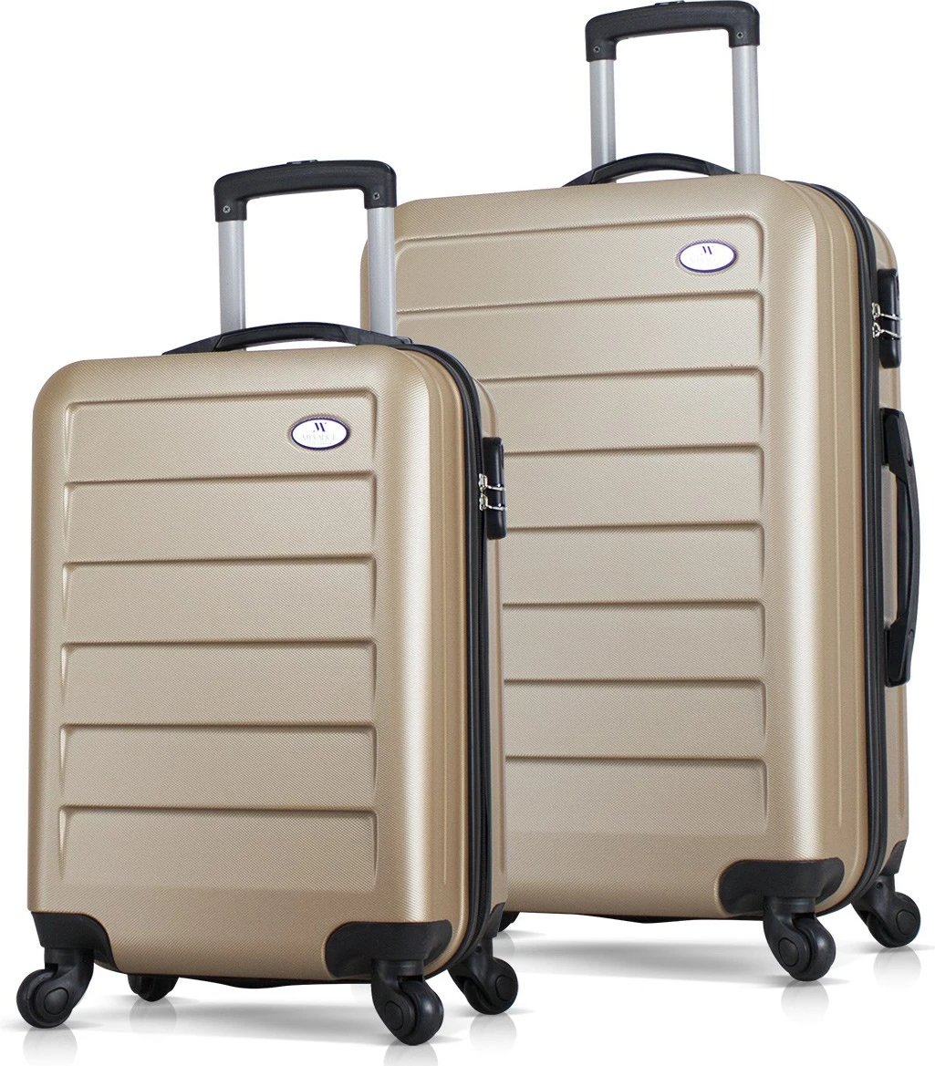 Set kovčkov (2 kosa), zlate barve, Zoozie Bags 6370