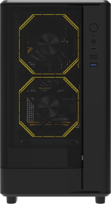 Računalniško ohišje Mesh Midi Tower mATX/ITX, Darkflash DB330M, črno