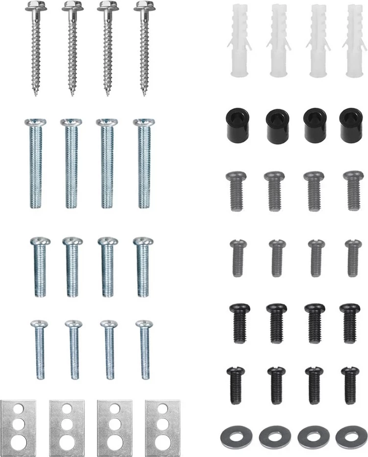 Stenski nosilec za TV Maclean MC-422, 43"-100", črn