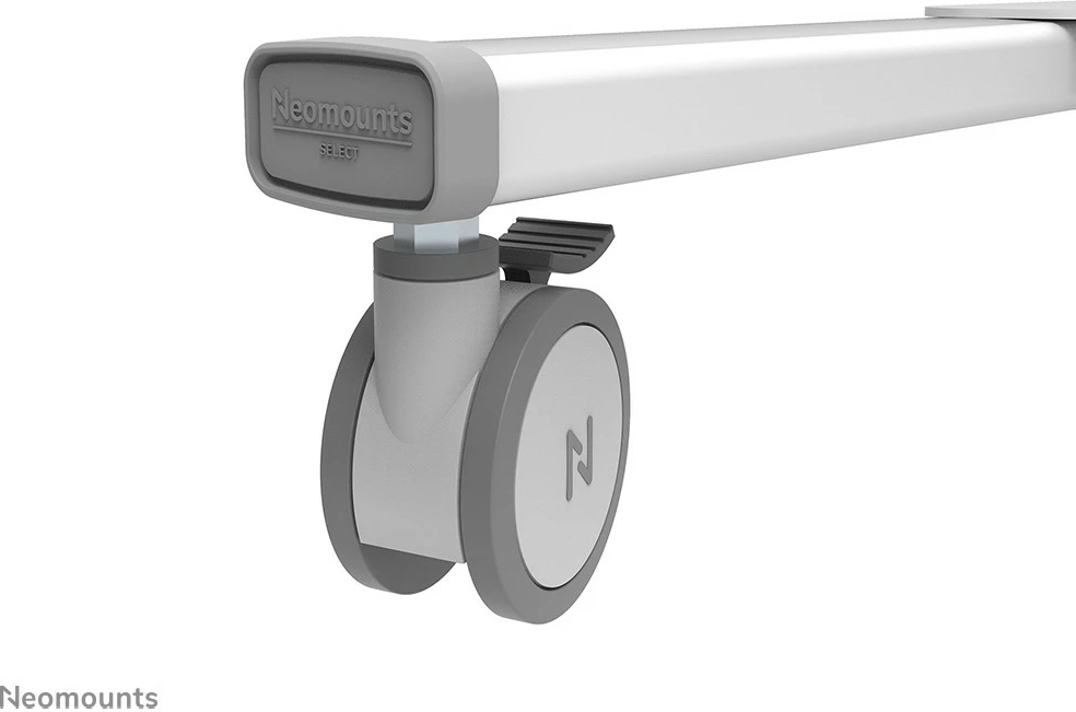 Prenosni voziček za TV, Neomounts Newstar FL50S-825WH1, za zaslone 37–75 inčev, nastavljiva višina, bela