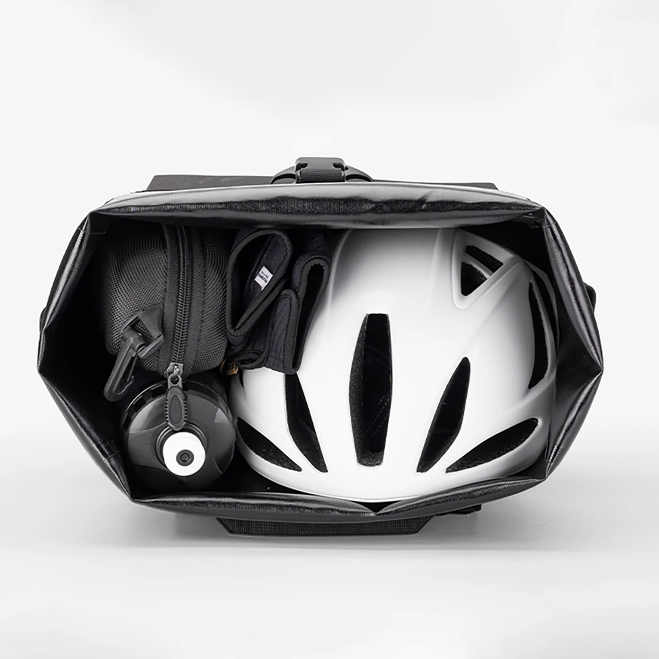 Kolesarska torba z funkcijo nahrbtnika Rockbros 30140100001, 18 l, črna