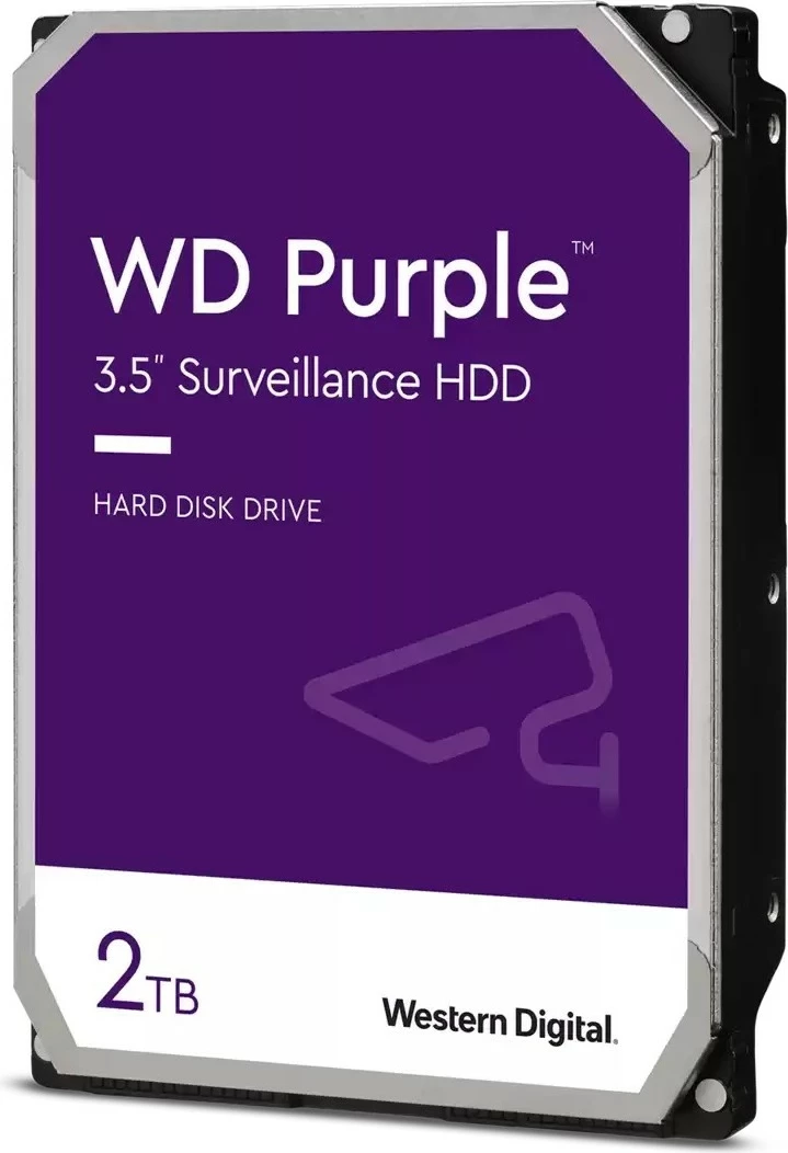 Notranji trdi disk 2 TB, 3,5", Serial ATA, Western Digital Purple WD23PURZ