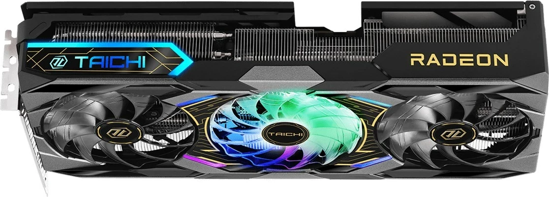 Grafična kartica Taichi Radeon RX 9070 XT OC, Asrock, 16 GB GDDR6, črna