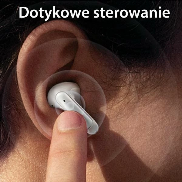 Brezžične slušalke X-Don Series TWS USAMS, Bluetooth 5.3, z dvema mikrofonoma, ENC, črne