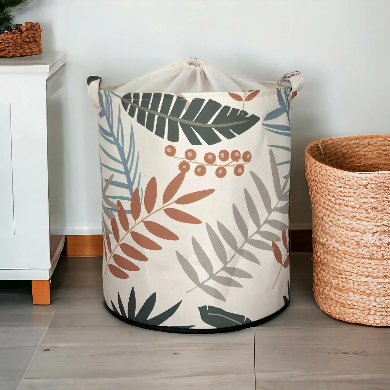 Košara iz blaga Aberto Design YLC457, večbarvna