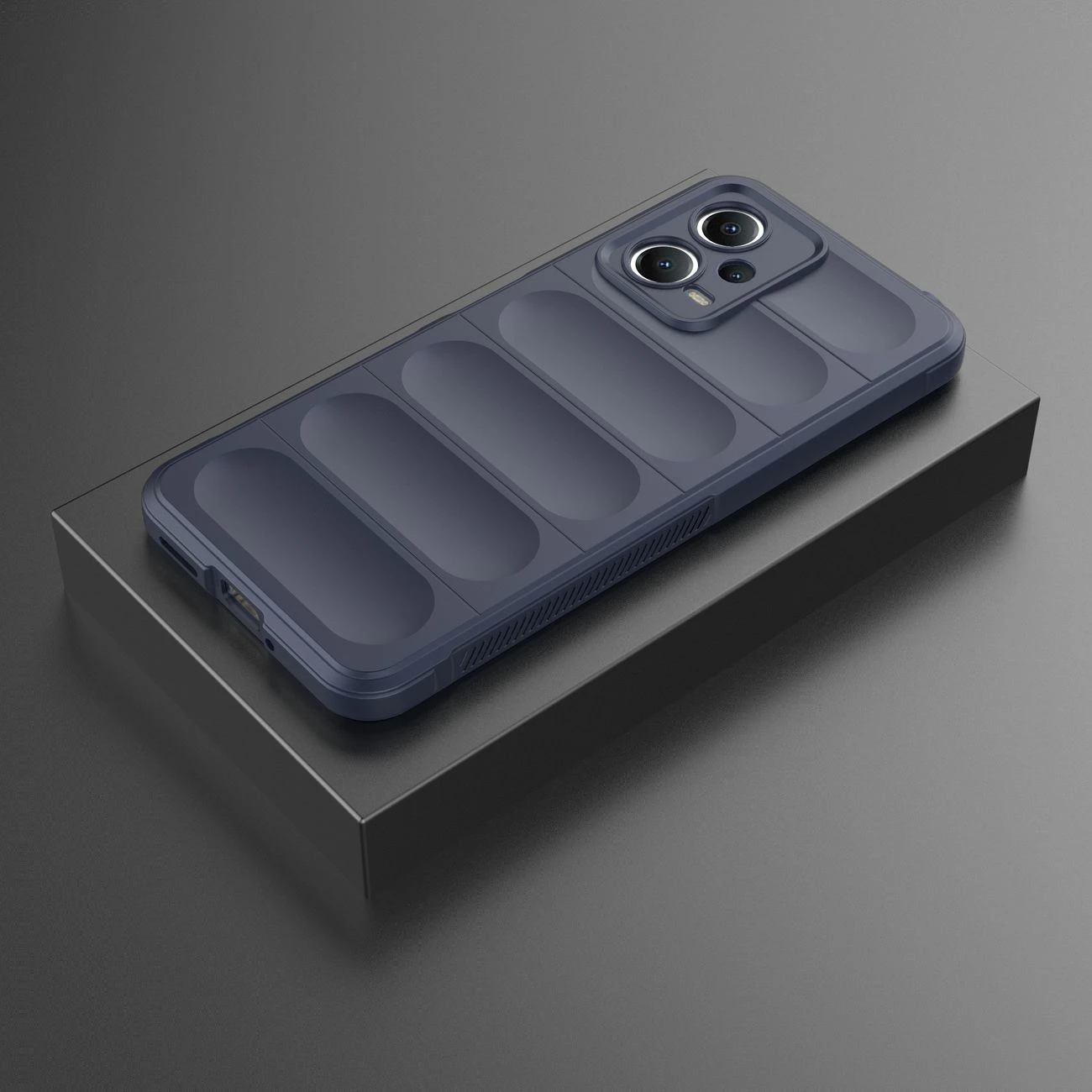 Zaščitni ovitek Hurtel Magic Shield za Xiaomi Redmi Note 12 5G / Poco X5 5G, moder