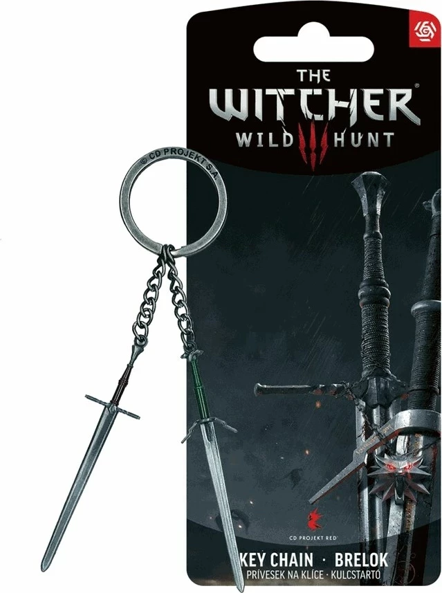 Obesek za ključe Geralt, dve meči, Cenega The Witcher 3