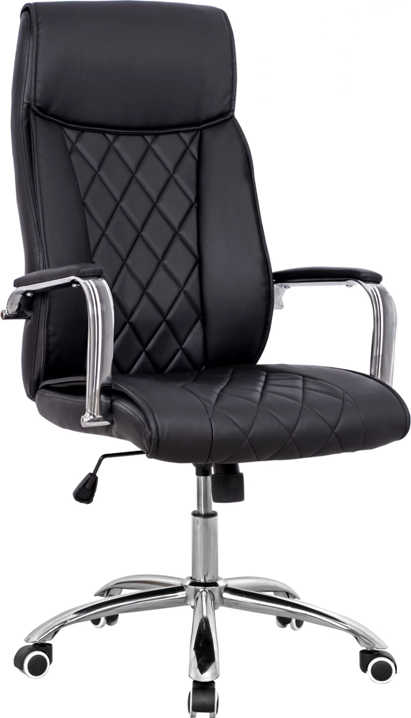 Direktorski pisarniški stol FH1104.01 črna barva 64x68x(116-123)cm