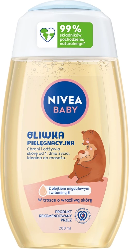 Negovalno olje za telo za dojenčke Nivea Baby Olive Care Oil 200 ml