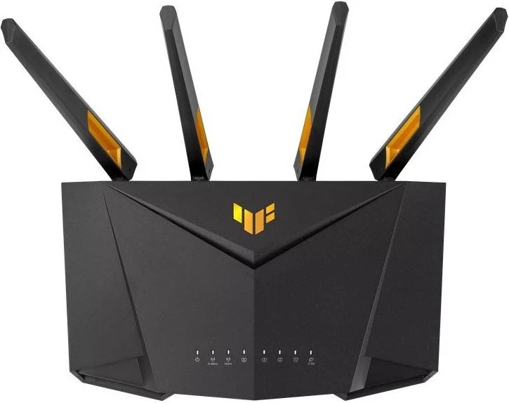 Brezžični usmerjevalnik TUF-AX4200 ASUS, črn