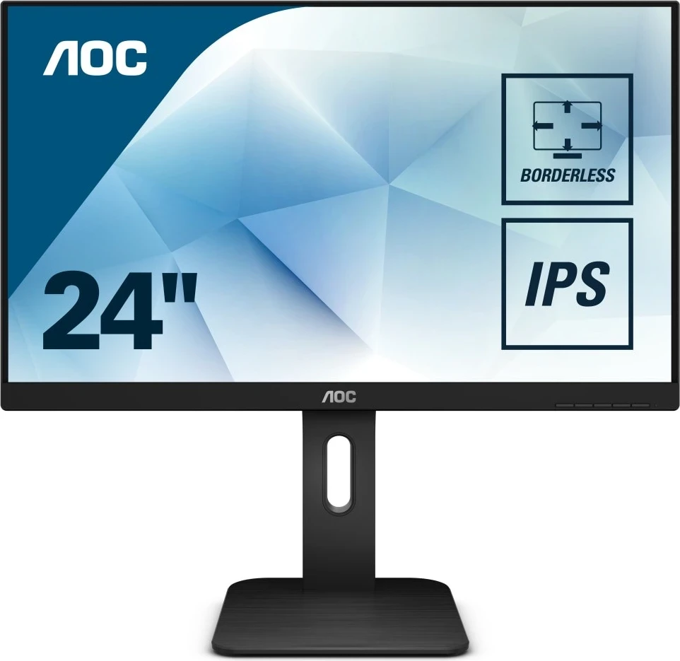 Monitor 23,8'' AOC 24P1, Full HD, IPS, 60 Hz, črn